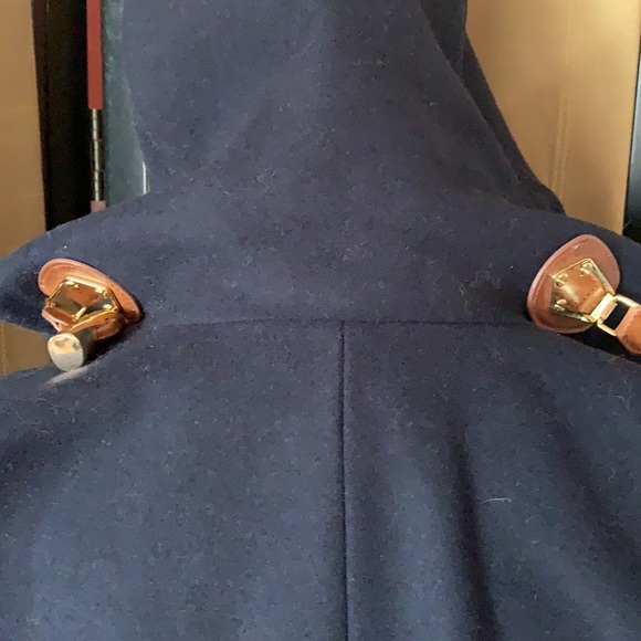 Adorable Designer Peacoat coat, Size P, Color Blue - Picture 8 of 14